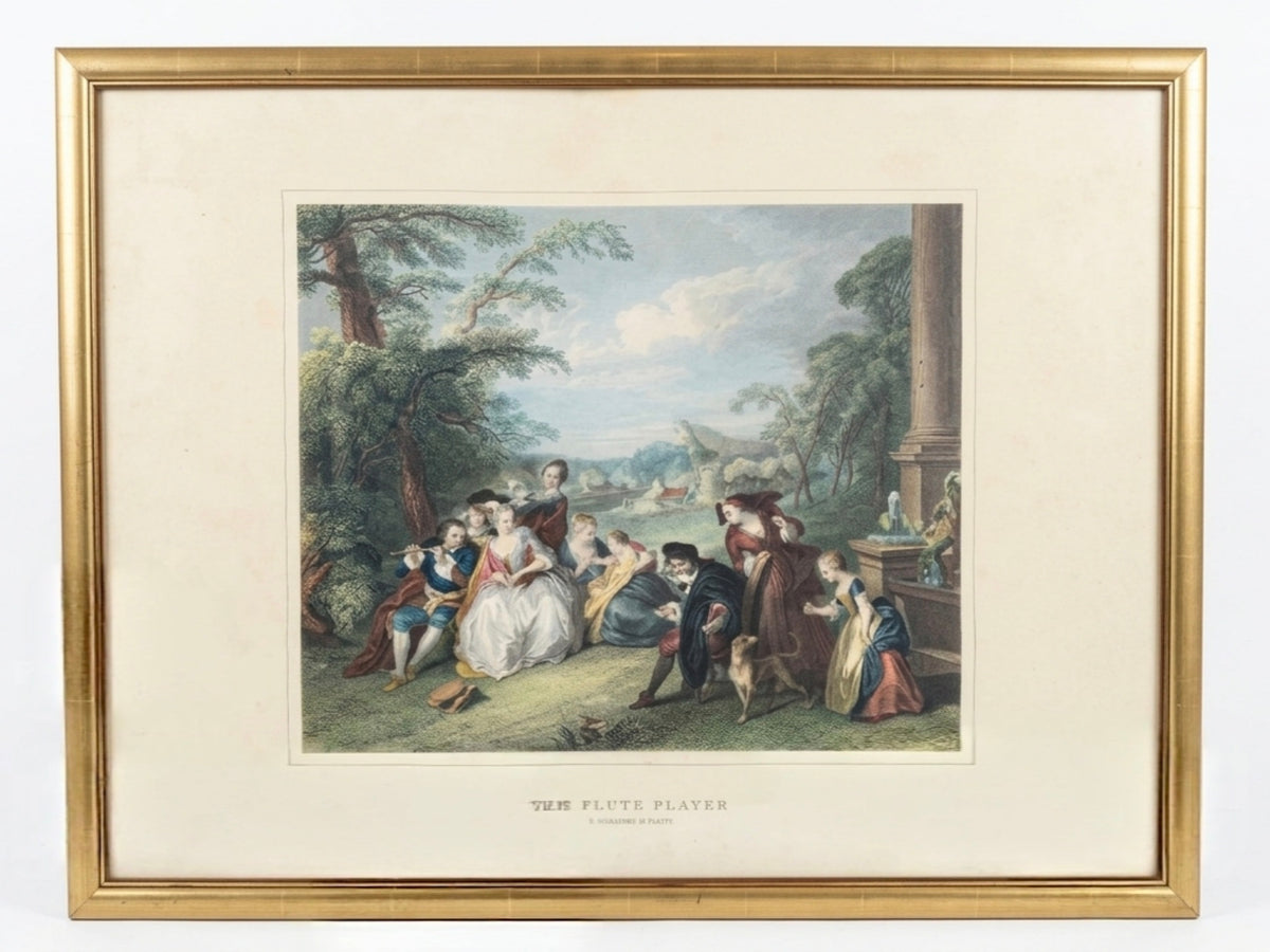 ΠΙΝΑΚΑΣ THE FLUTE PLAYER - JEAN-BAPTISTE PATER