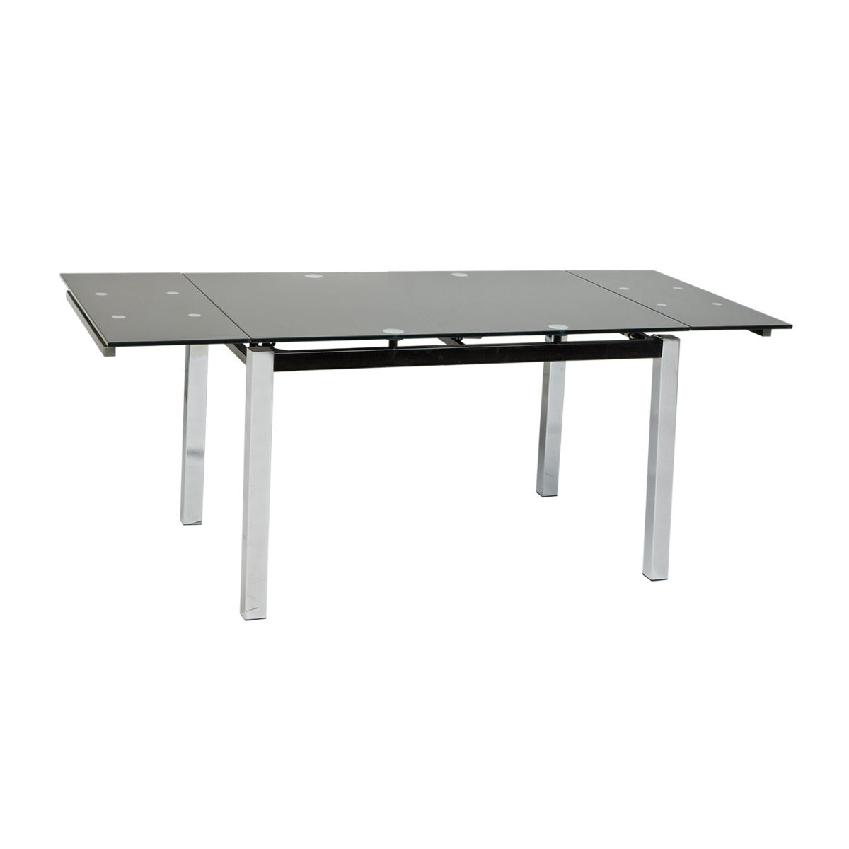 stamatis-center-sc-df39c0e33e-1 Τραπέζι Glamour Μαύρο 110(170) x 74 x 75