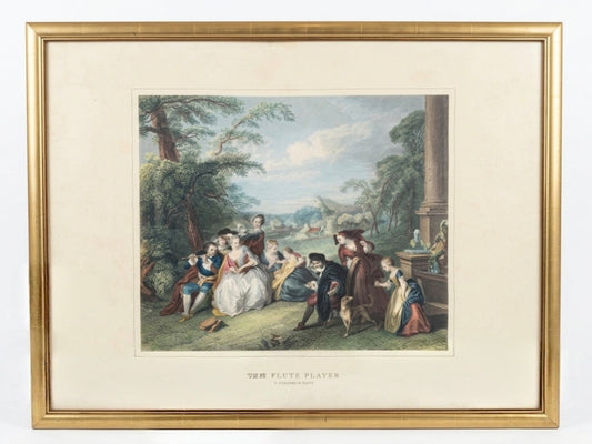 ΠΙΝΑΚΑΣ THE FLUTE PLAYER - JEAN-BAPTISTE PATER