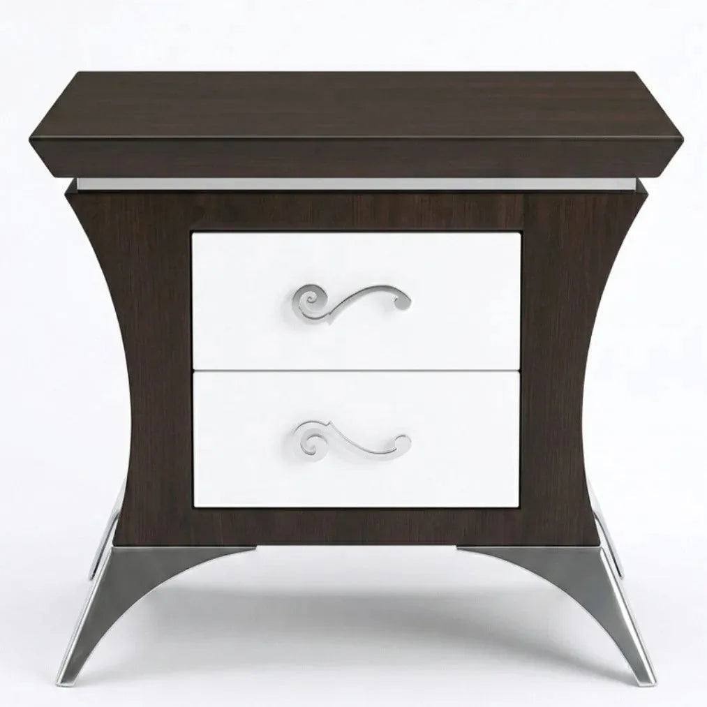 ΚΑΜΑΡΑ LENTI Ν1 ΔΡΥΣ WENGE ΛΕΥΚΗ LACQUER ΚΑΙ ΛΕΥΚΗ ΔΕΡΜΑΤΙΝΗ ΣΤΟ ΚΕΦΑΛΑΡΙ (SET) WENGE