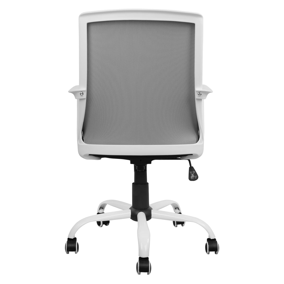 ΚΑΡΕΚΛΑ ΓΡΑΦΕΙΟΥ MALFOI ΓΚΡΙ MESH & ΠΟΔΙ ΜΕΤΑΛΛΙΚΟ 58x59x103Υεκ