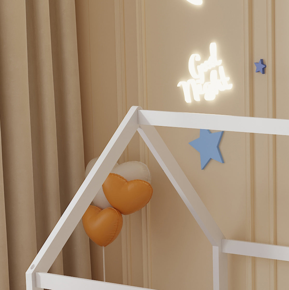 ΚΡΕΒΑΤΙ ΠΑΙΔΙΚΟ PEPE τ.MONTESSORI ΞΥΛΟ ΠΕΥΚΟ ΛΕΥΚΟ- 190x90εκ