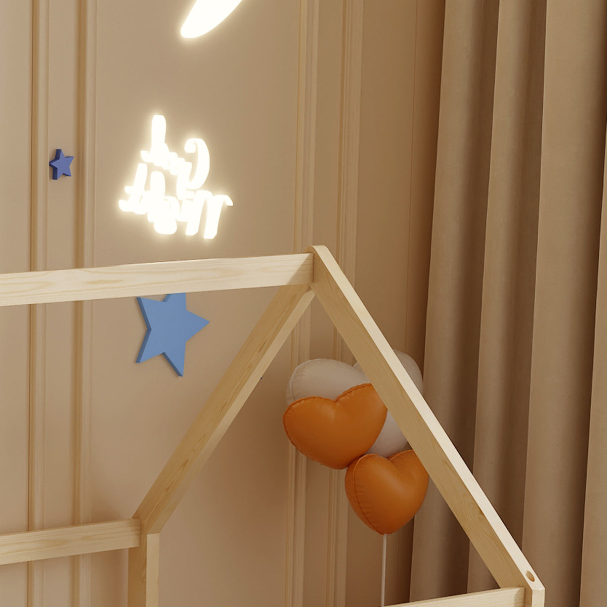 ΚΡΕΒΑΤΙ ΠΑΙΔΙΚΟ PEPE τ.MONTESSORI ΞΥΛΟ ΠΕΥΚΟ ΦΥΣΙΚΟ- 190x90εκ