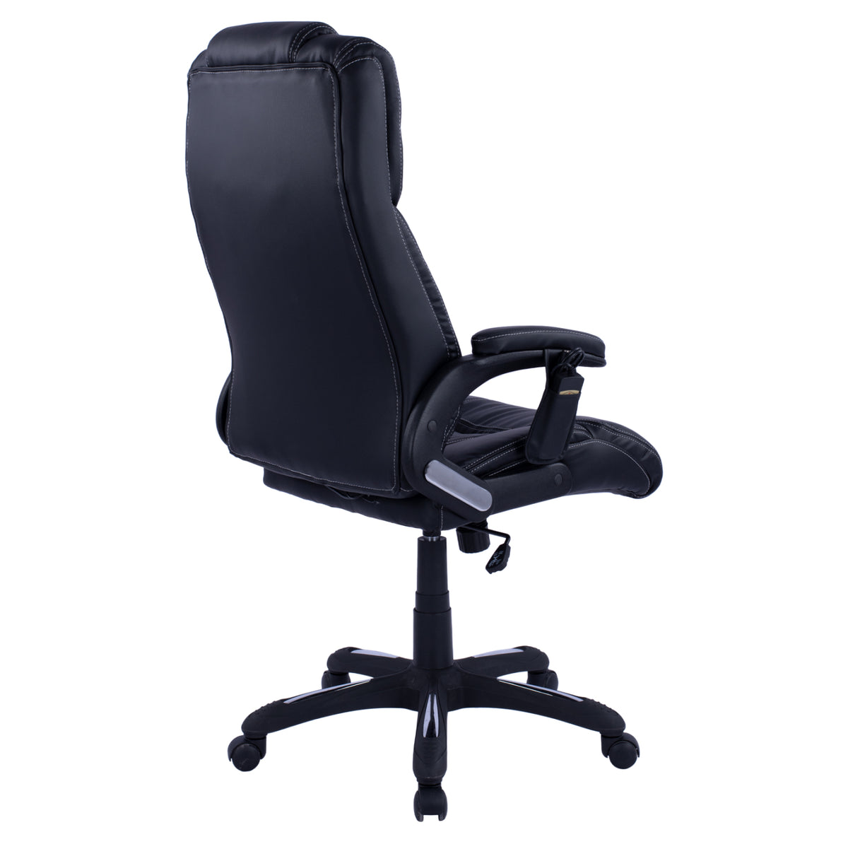 ΚΑΡΕΚΛΑ ΓΡΑΦΕΙΟΥ THORIN ΜΕ MASSAGE ΜΑΥΡΗ HOMEMARKT 62x70x127Y εκ.