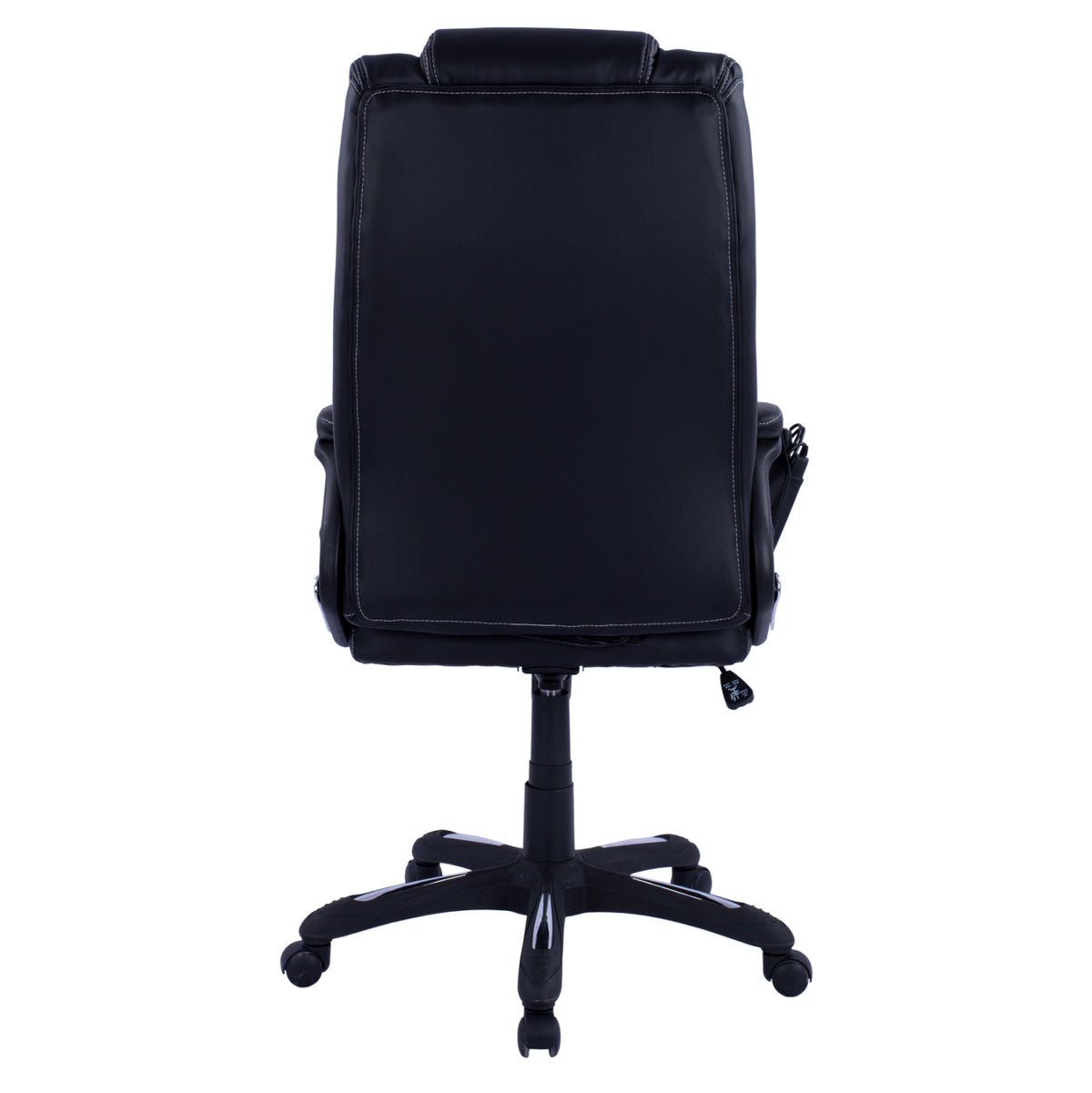 ΚΑΡΕΚΛΑ ΓΡΑΦΕΙΟΥ THORIN ΜΕ MASSAGE ΜΑΥΡΗ HOMEMARKT 62x70x127Y εκ.