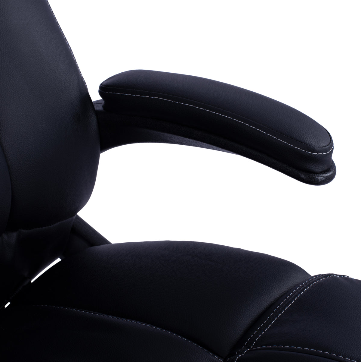 ΚΑΡΕΚΛΑ ΓΡΑΦΕΙΟΥ THORIN ΜΕ MASSAGE ΜΑΥΡΗ HOMEMARKT 62x70x127Y εκ.