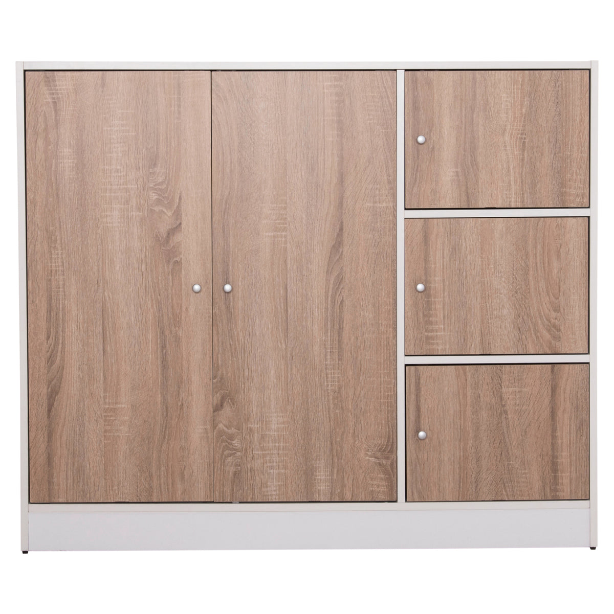 stamatis-center-sc-a053aa5ef1-3 ΝΤΟΥΛΑΠΙ ΜΕ 4 ΑΠΟΘ.ΧΩΡΟΥΣ MATIN SONAMA OAK-ΛΕΥΚΗ ΜΕΛΑΜΙΝΗ 117x39,5x99,5Υεκ