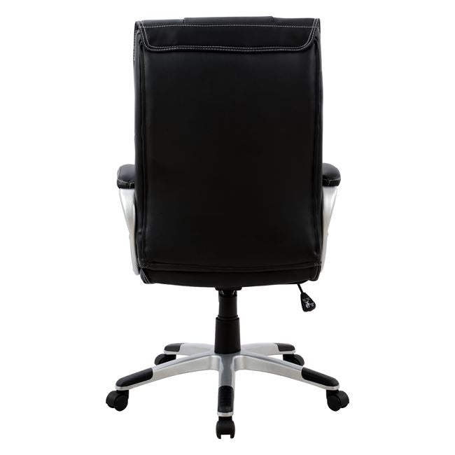 ΚΑΡΕΚΛΑ ΓΡΑΦΕΙΟΥ CHANDER ΔΙΕΥΘΥΝΤΙΚΗ ΜΑΥΡΗ 50x69x118,5 cm
