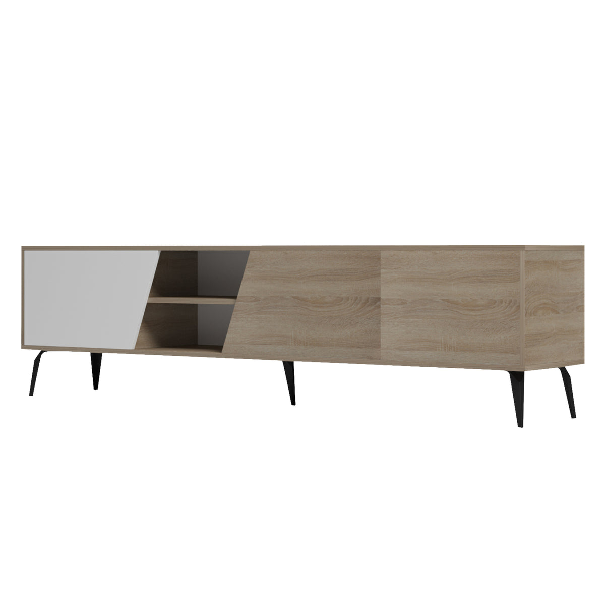 stamatis-center-sc-faee7b52fd-6 ΕΠΙΠΛΟ ΤΗΛΕΟΡΑΣΗΣ CATERRA ΜΕΛΑΜΙΝΗ SONAMA/ΛΕΥΚΟ 180Χ35.5Χ48Υεκ.